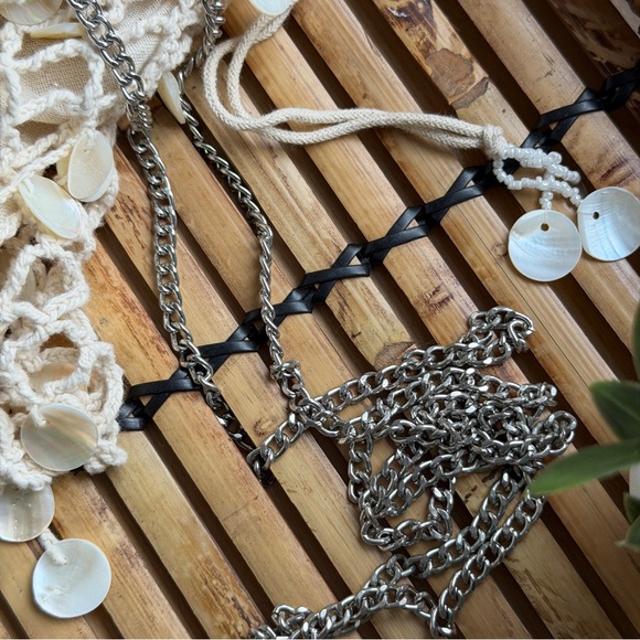 Zara Pearlescent Shell Beaded Bucket Bag Mini Cream Coastal Resort Blogger NWT - Picture 12 of 13